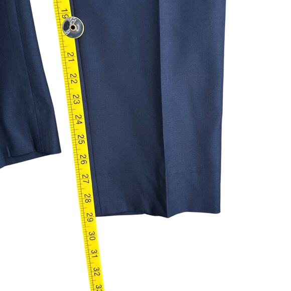 Pineapple Palaka Navy‎ Blue Button Zip Belt Loops Flat Front Pants 32 x 29 - Picture 6 of 6